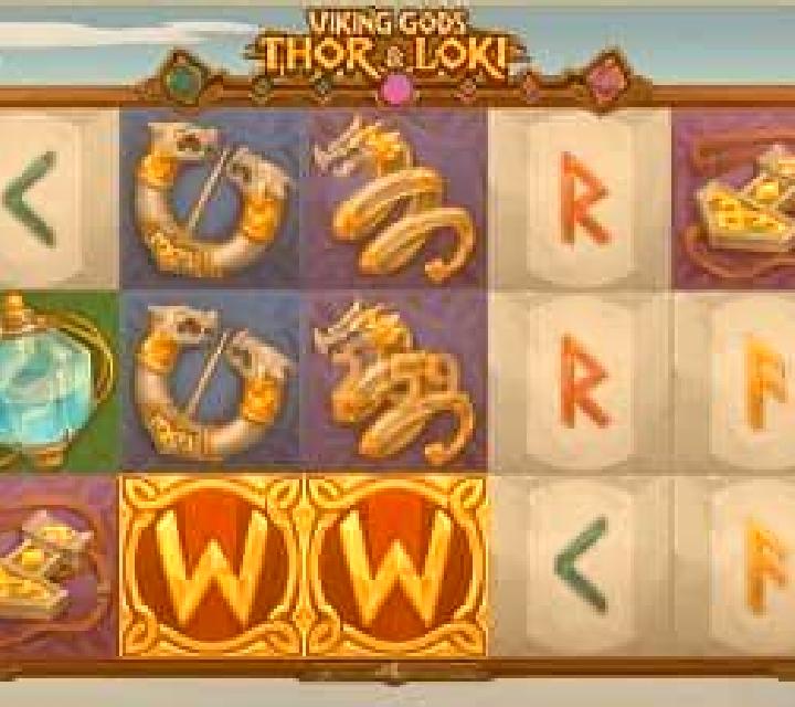 Viking Gods Thor and Loki online slot