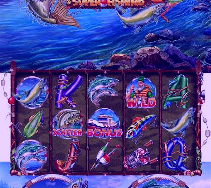 Vintage Fishing slot