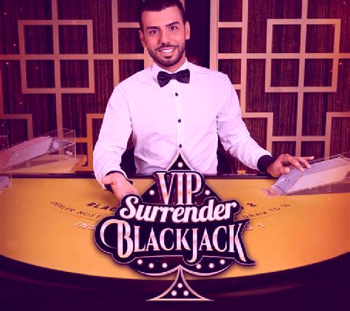VIP Surrender Blackjack slot game