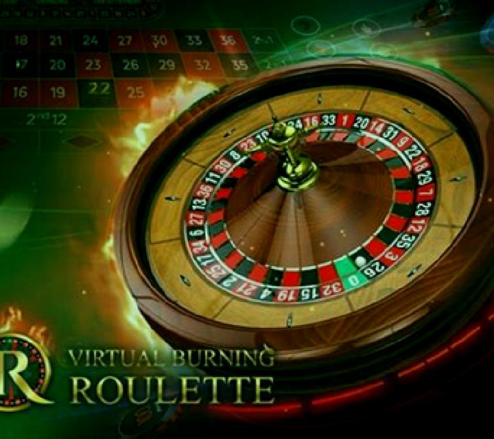 Virtual Burning Roulette slot game