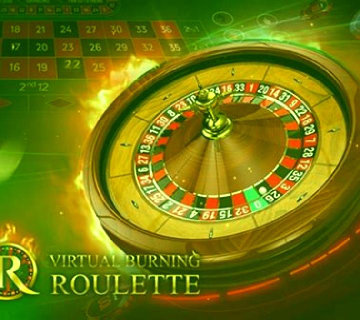 Virtual Burning Roulette slot machine