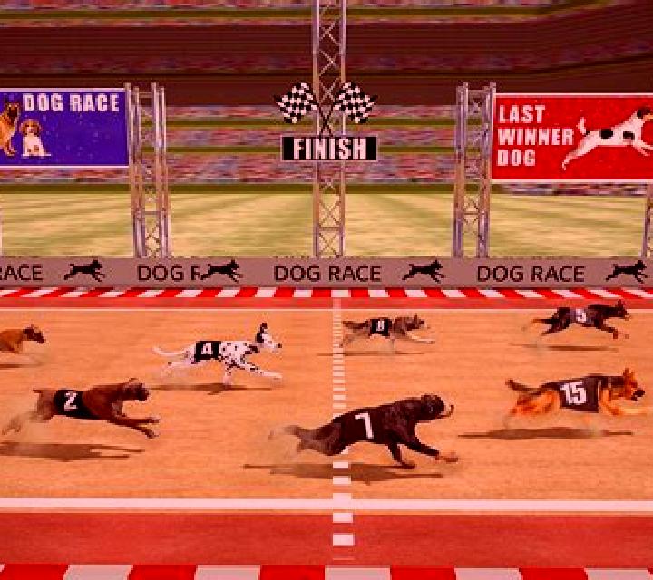 Virtual! Dog Racing slot game