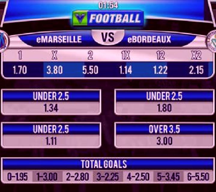 Virtual Football League slot game