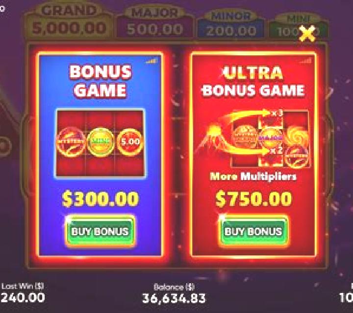 Volcanic Cash online slot