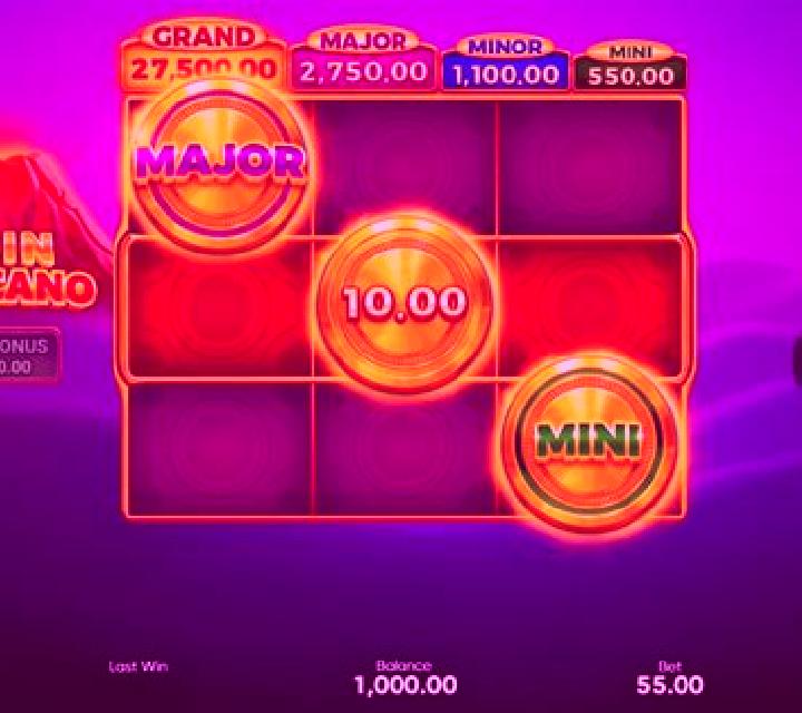 Volcano Adventure slot machine