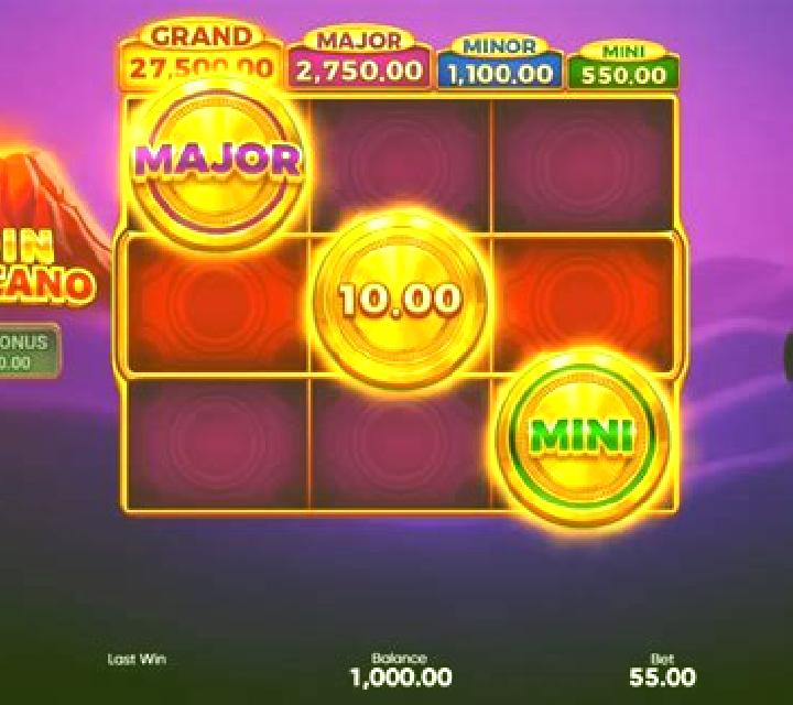 Volcano Blast 10X slot