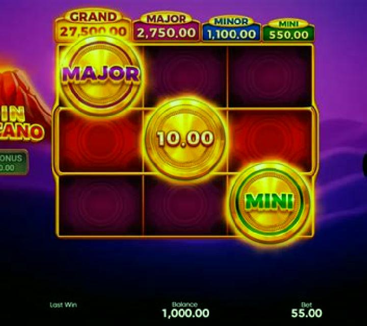 Volcano Deluxe slot machine