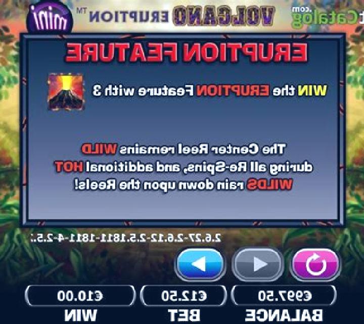 Volcano Eruption Mini slot