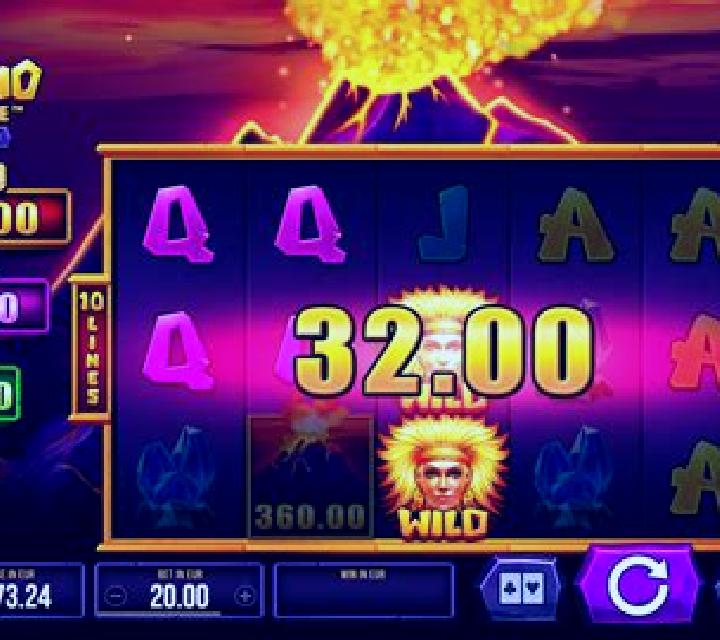 Volcano Explosive Dice slot game