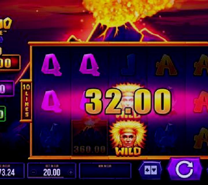 Volcano Explosive Dice slot machine