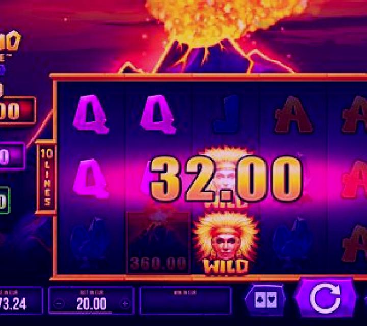 Volcano Explosive Dice slot