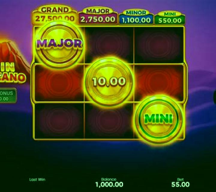 Volcano Explosive slot machine