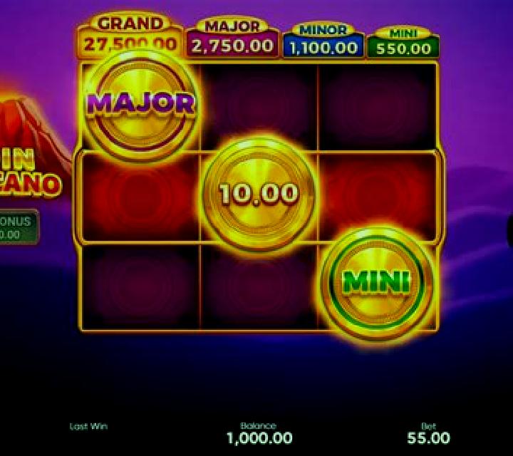 Volcano Roulette slot game