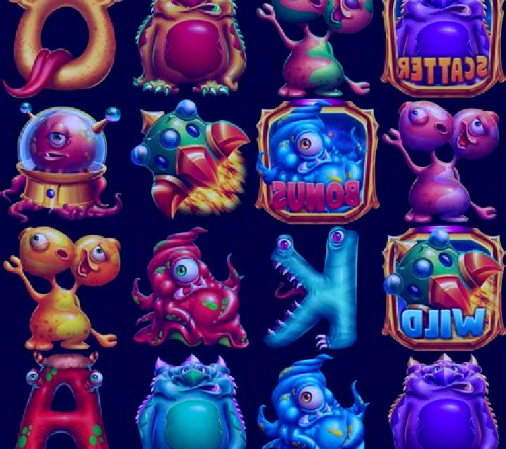 Wacky monsters slot machine