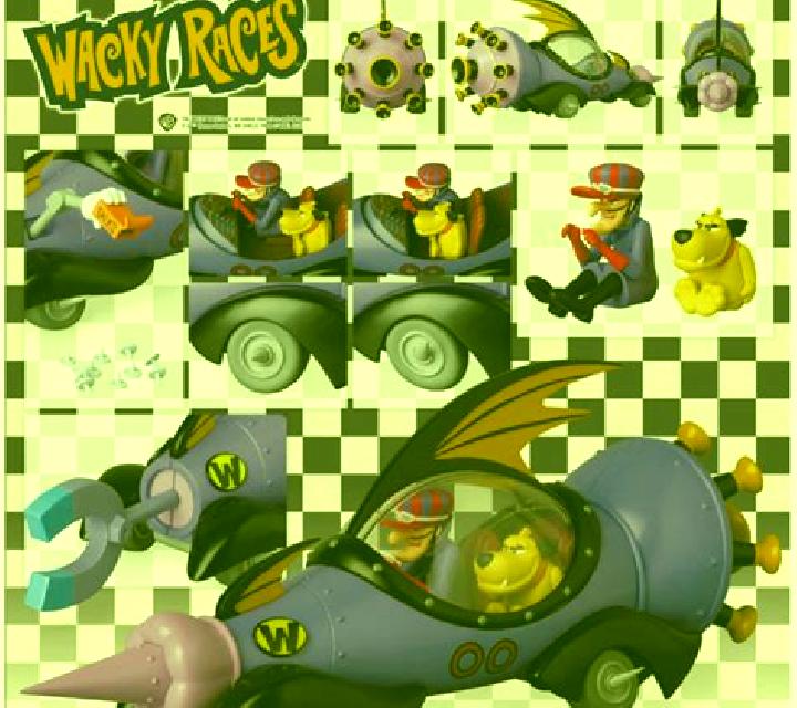 Wacky Races slot machine