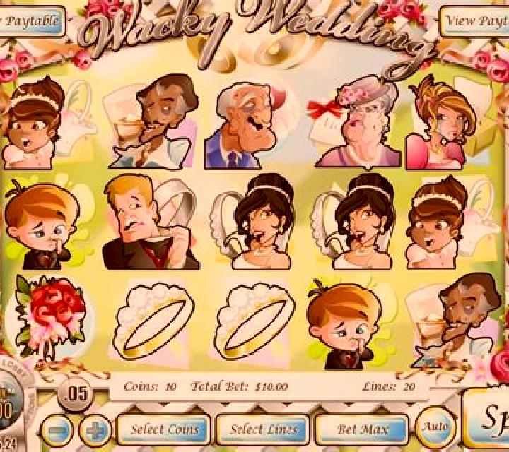 Wacky Wedding slot game