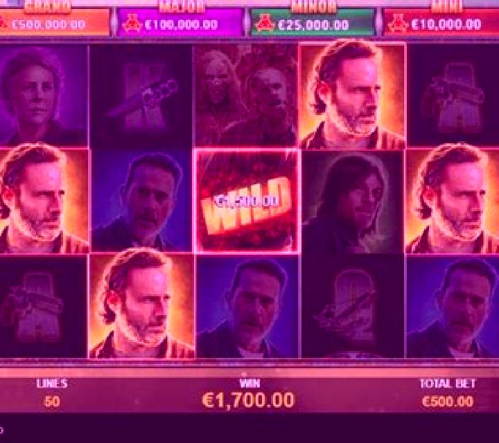 Walking Dead Click & Win slot