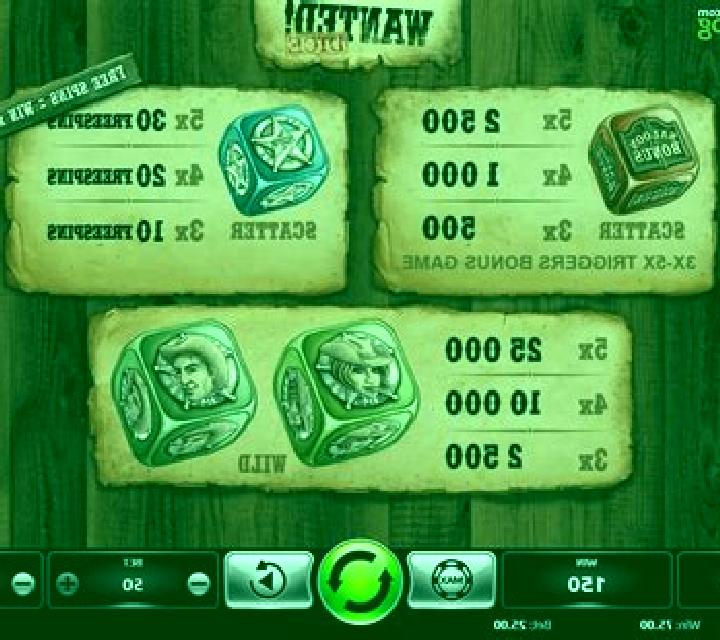 Wanted Dice slot