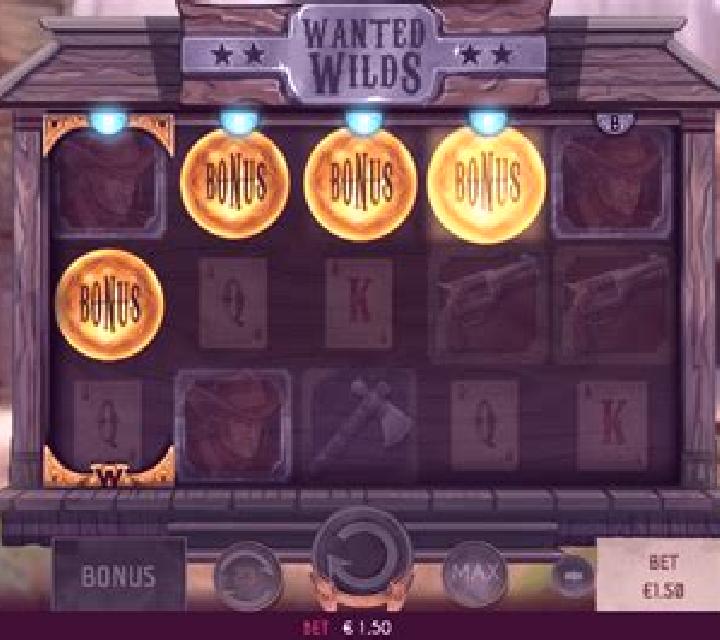 Wanted Wilds Revenge slot machine