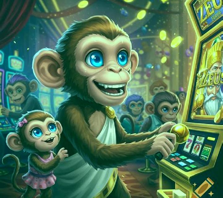 Wealth of monkeys slot machine
