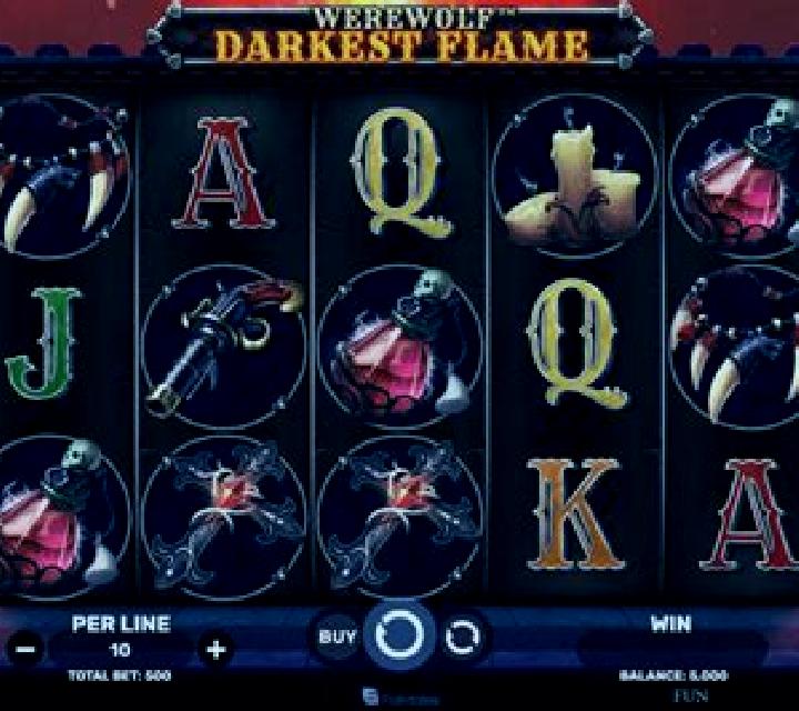 Werewolf Darkest Flame slot game