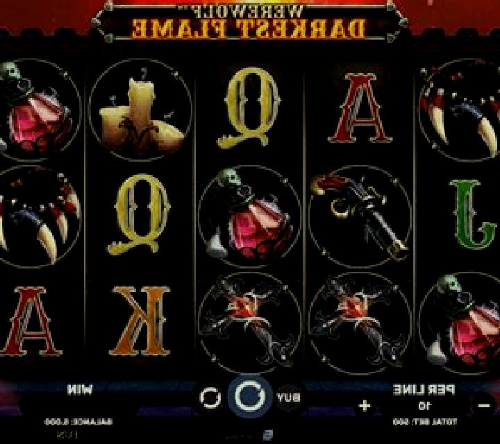 Werewolf Darkest Flame slot machine