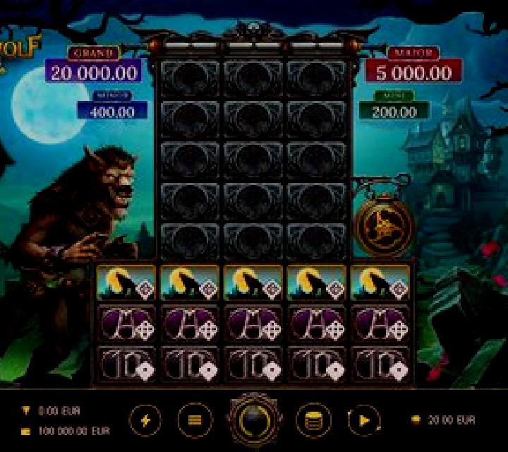 Werewolf Hour Dice slot game