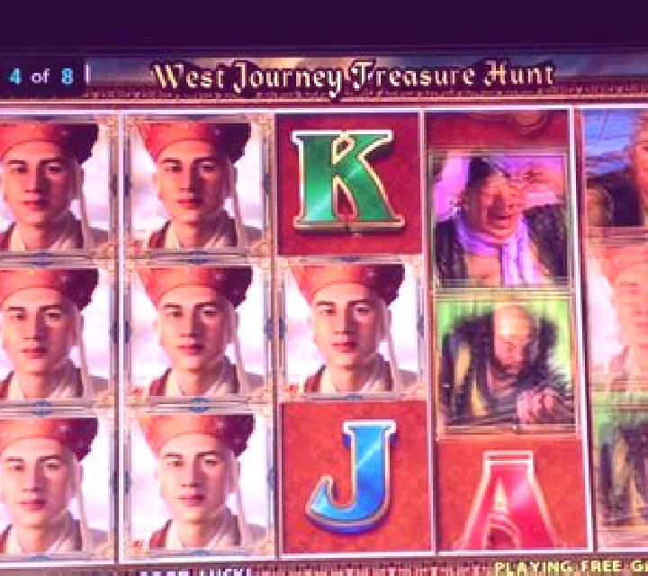 West Journey Treasure Hunt slot machine