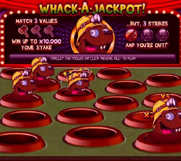 Whack a Jackpot slot