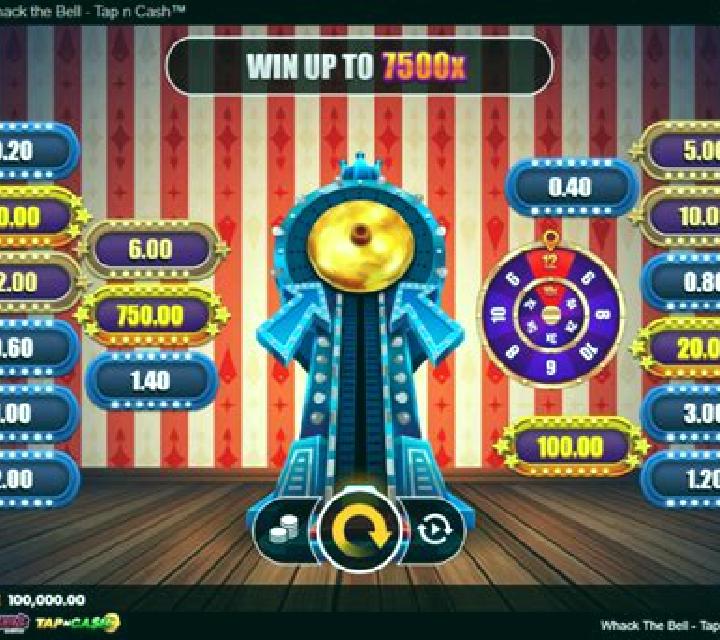 Whack the Bell - Tap n Cash slot machine