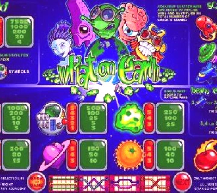 What on Earth slot machine
