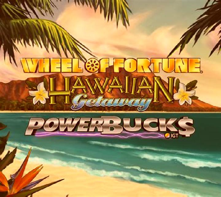 Wheel of Fortune Hawaiian Getaway Powerbucks slot machine