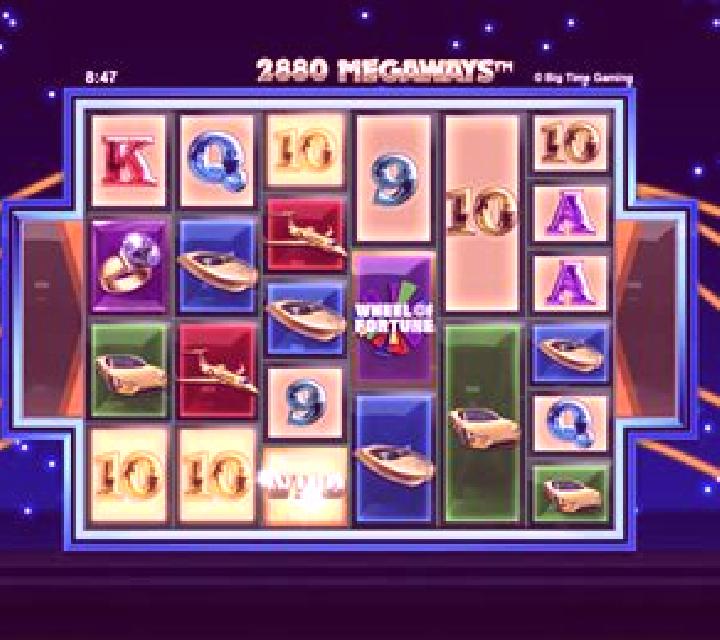 Wheel of Fortune Megaways slot game