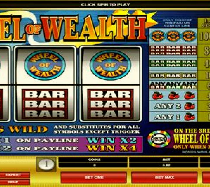 Wheel of Wealth (Rectangle Games) slot machine