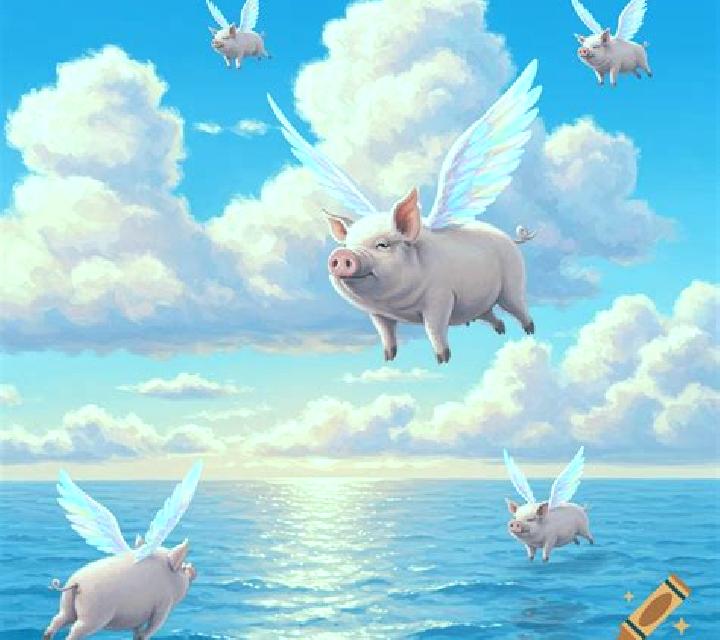 When Pigs Fly (Netent) slot game