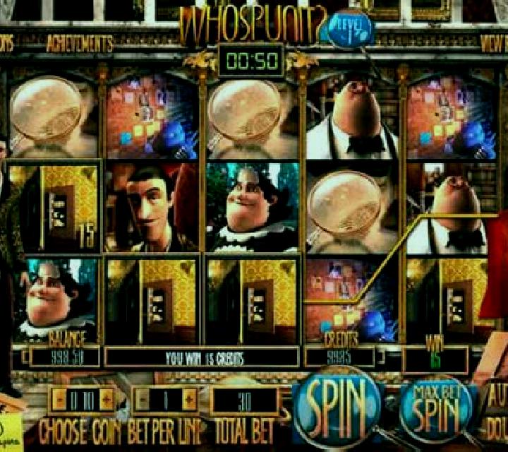 Who Spun It? slot machine