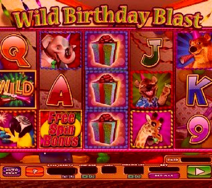Wild Birthday Blast slot game