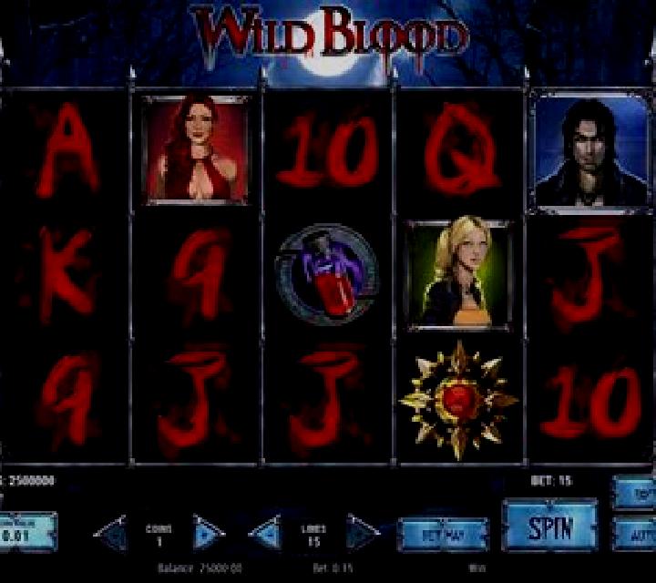 Wild Blood slot machine