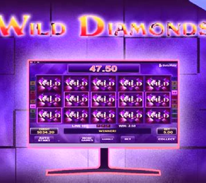 Wild Diamonds (Amatic Industries) slot game