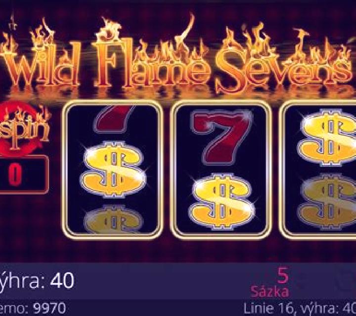 Wild Flames Sevens slot game