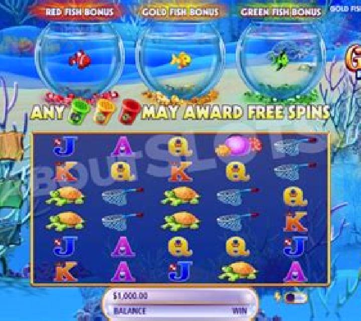 Wild Gold Fish slot game