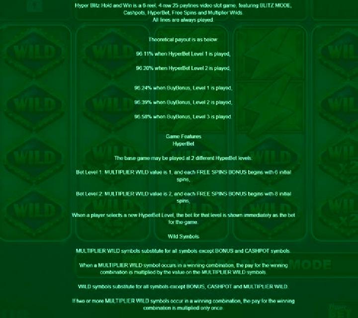 Wild Hot 40 Hold and Win slot