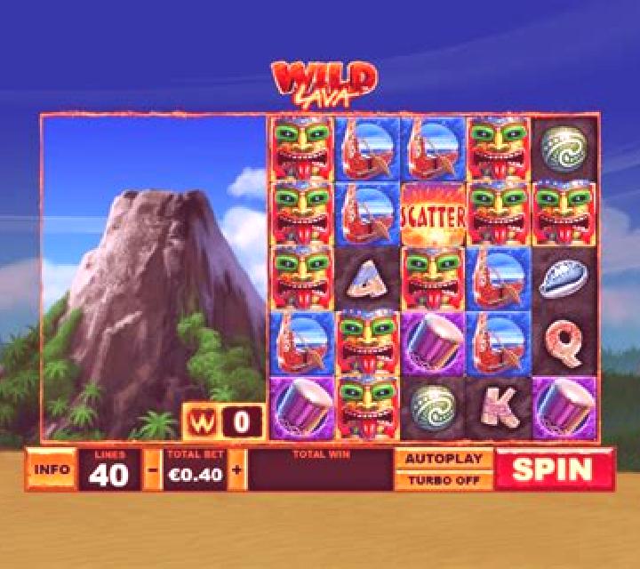 Wild Lava Scratch slot machine