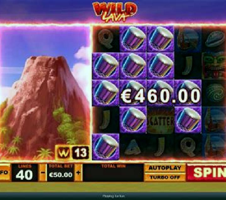Wild Lava slot machine