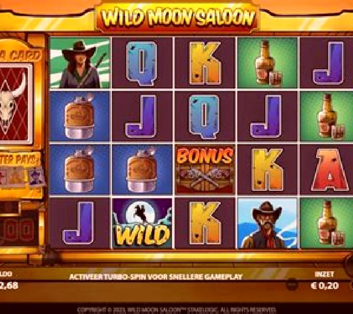 Wild Moon Saloon slot machine