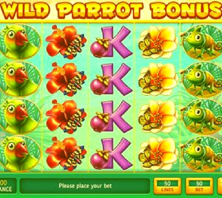 Wild Parrot Bonus slot