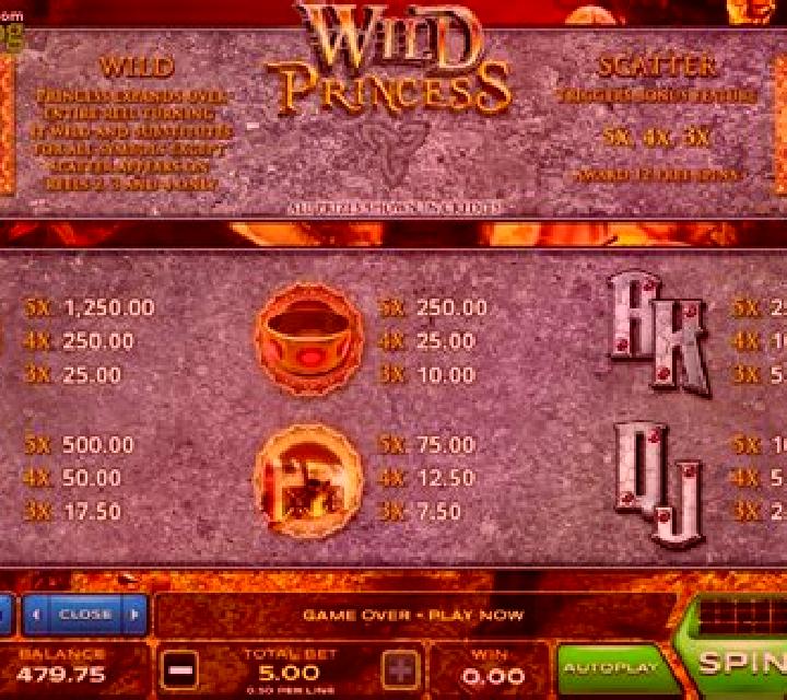 Wild Princess (Xplosive Slots Group) slot