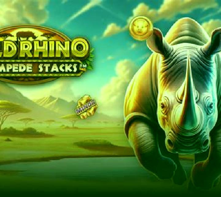 Wild Rhino Stampede Stacks online slot