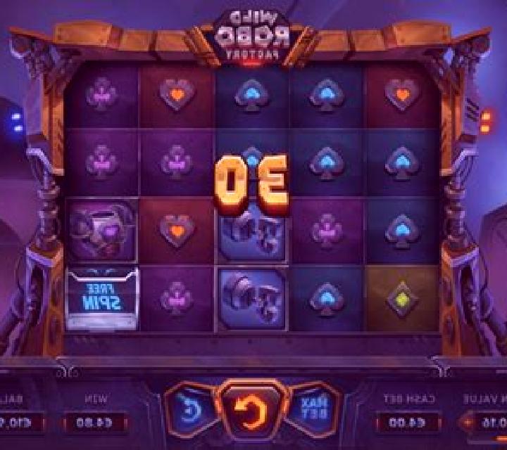 Wild Robo Factory slot game