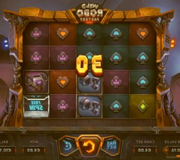 Wild Robo Factory slot machine